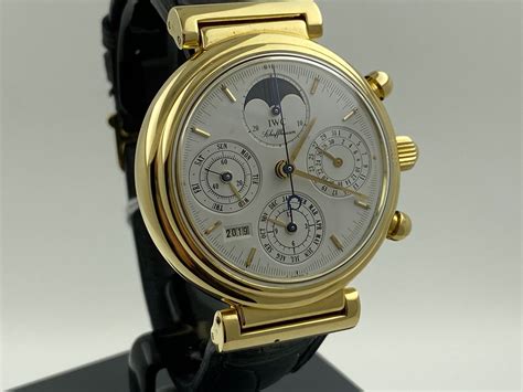 iwc da vinci chronograph gold|iwc da vinci vintage.